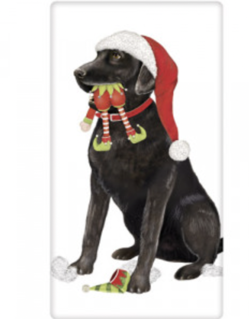 LAB ELF TOY BAGGED TOWEL