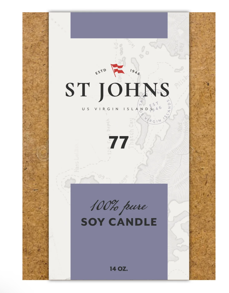 ST JOHNS FRAGRANCE CO ST JOHNS SOY CANDLE-77