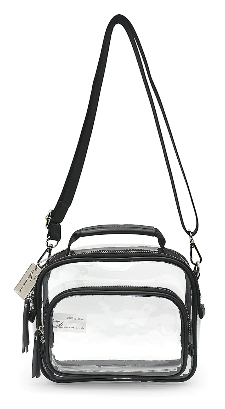 VINTAGE HAVANA THE CAMMI BAG-CLEAR