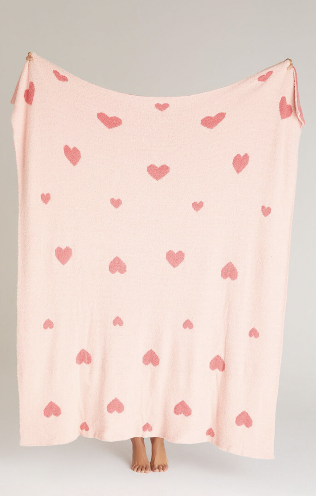Z SUPPLY HEART PLUSH BLANKET Z SUPPLY HEART PLUSH BLANKET