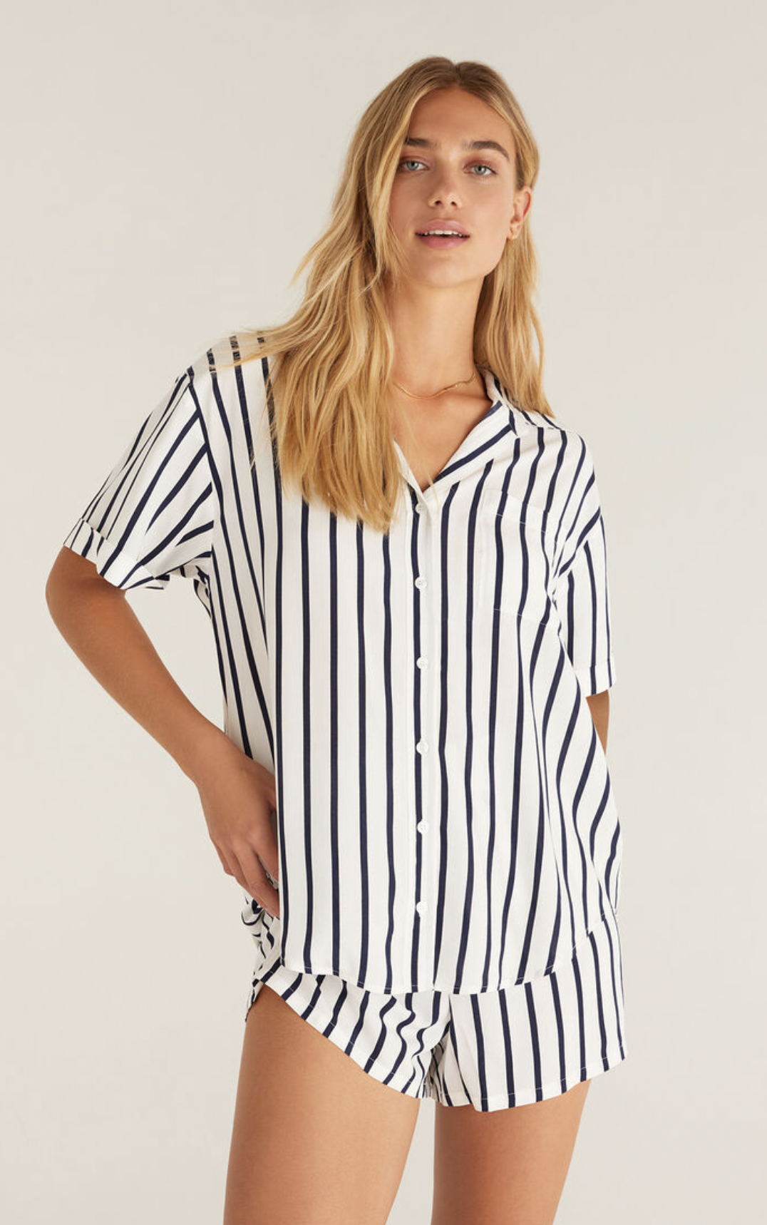 Z SUPPLY SUNRISE STRIPE SHIRT Z SUPPLY SUNRISE STRIPE SHIRT