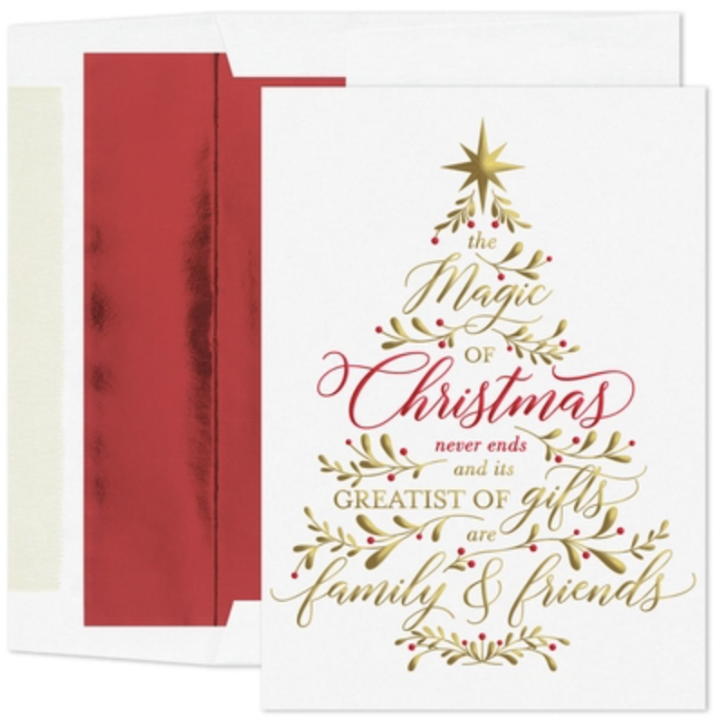 MASTERPIECE STUDIOS BOXED HOLIDAY CARDS-MAGIC OF CHRISTMAS