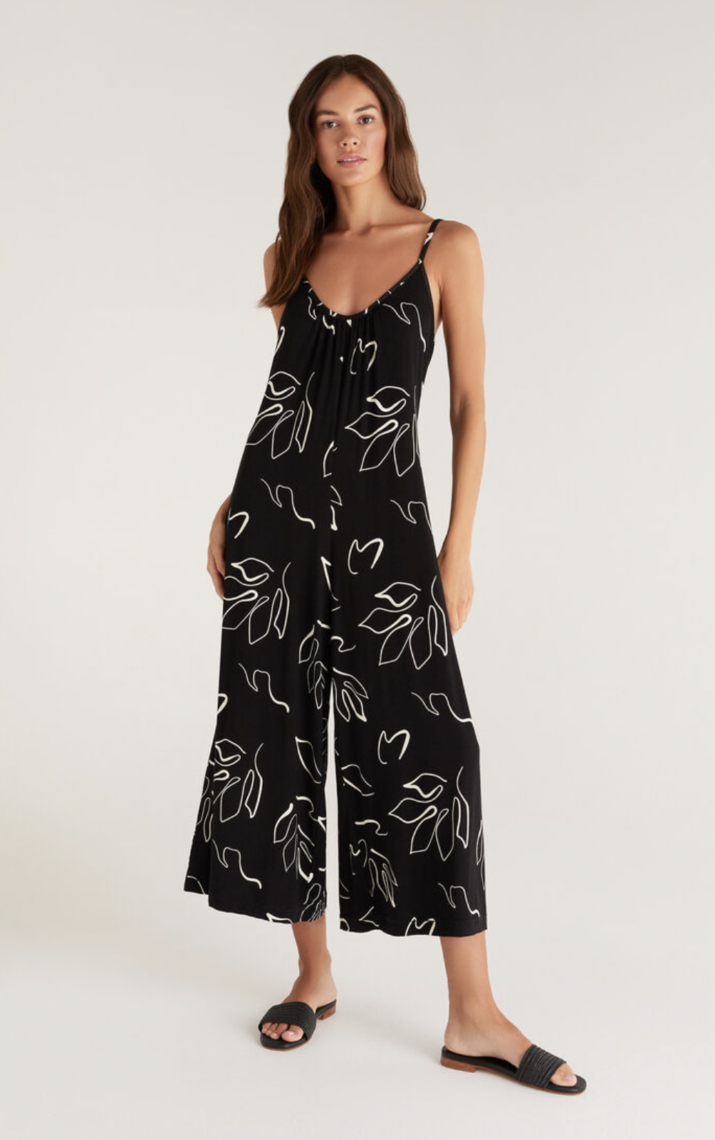 Z SUPPLY SUMMERLAND ABSTRACT JUMPSUIT Z SUPPLY SUMMERLAND ABSTRACT JUMPSUIT