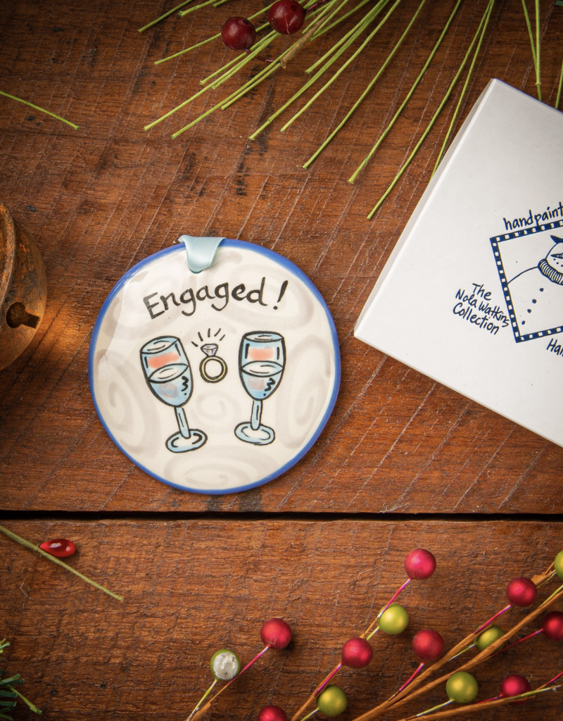 NOLA WATKINS ENGAGED ORNAMENT- PERSONALIZABLE!