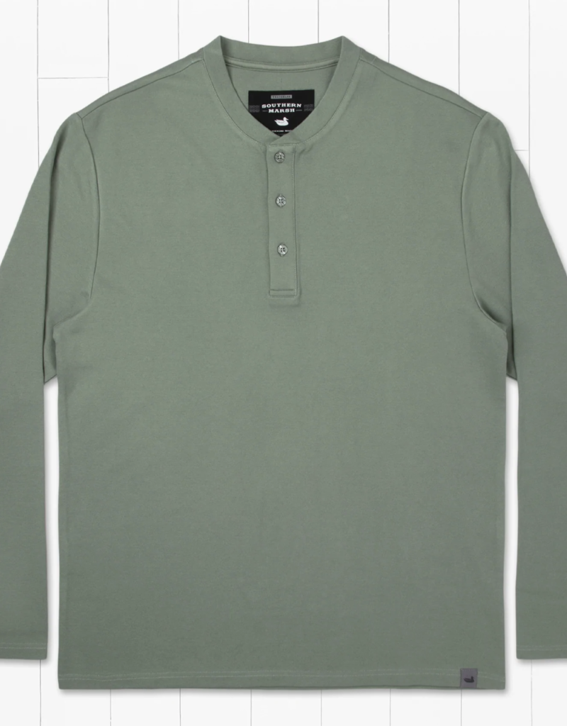 SOUTHERN MARSH MARSHLUX HENLEY PERFORMANCE SHIRT