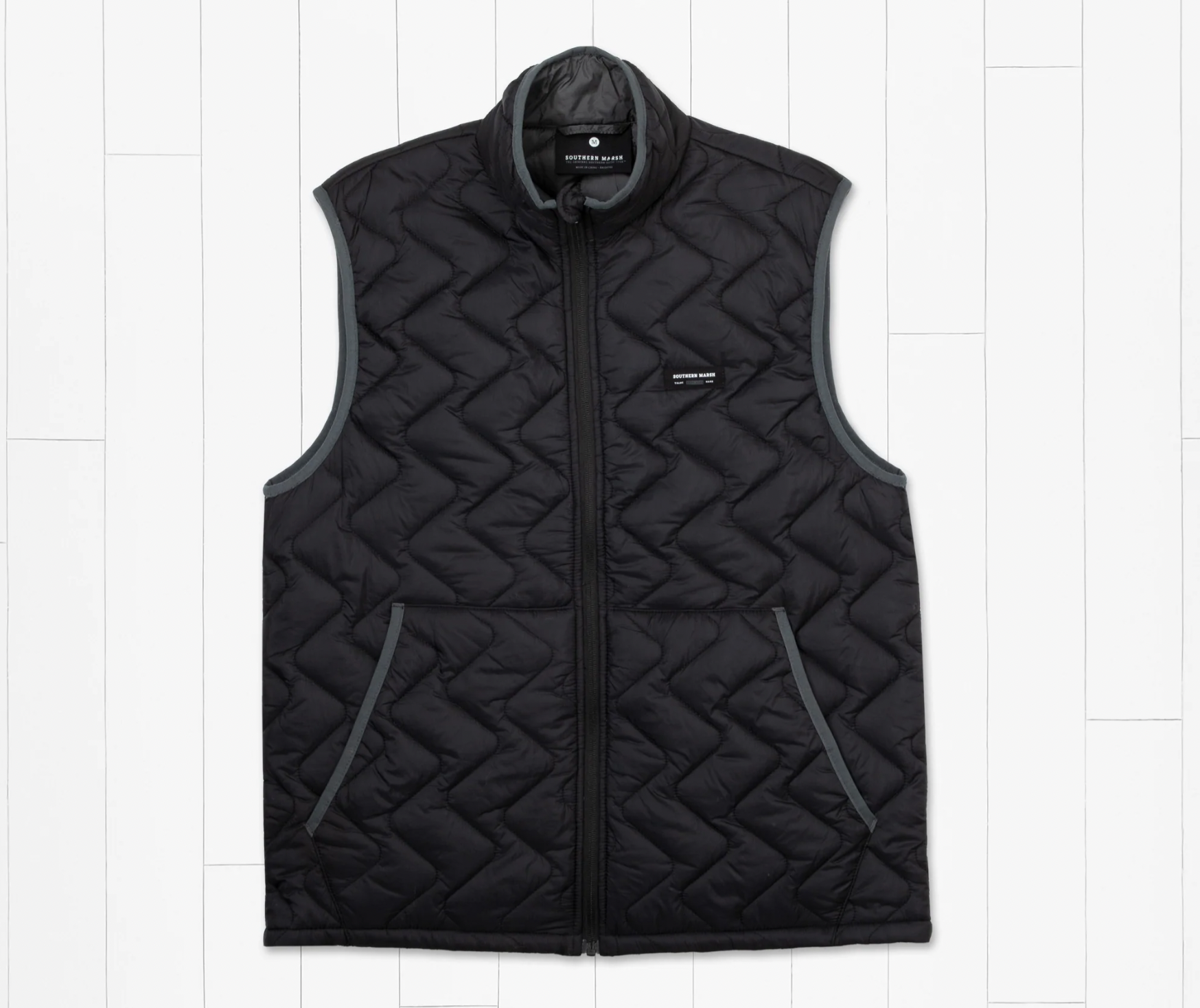 SOUTHERN MARSH BROUSSARD QUILTED VEST SOUTHERN MARSH BROUSSARD QUILTED VEST