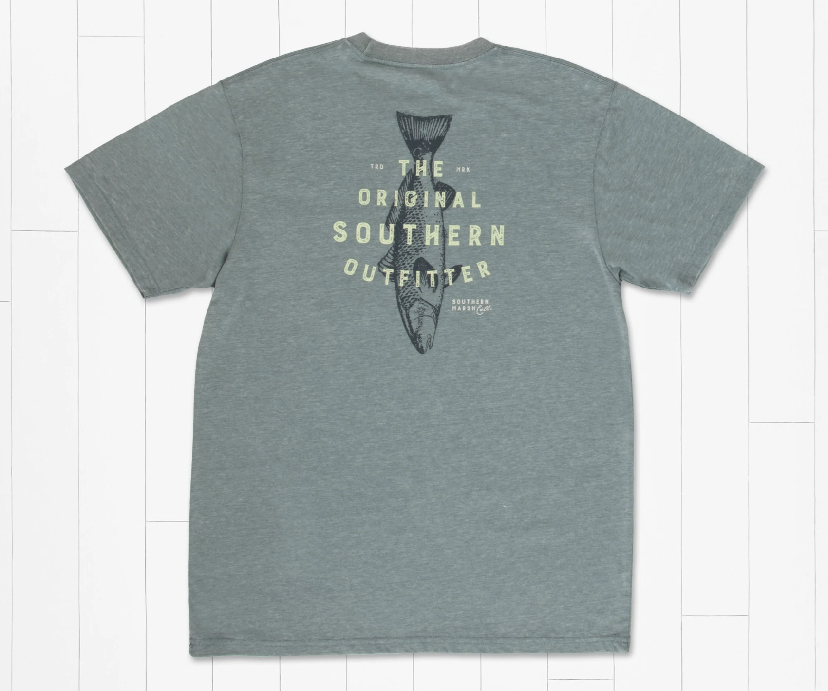 SOUTHERN MARSH SEAWASH TEE- THE ORIGINAL CO-BURNT SAGE SOUTHERN MARSH SEAWASH TEE- THE ORIGINAL CO-BURNT SAGE