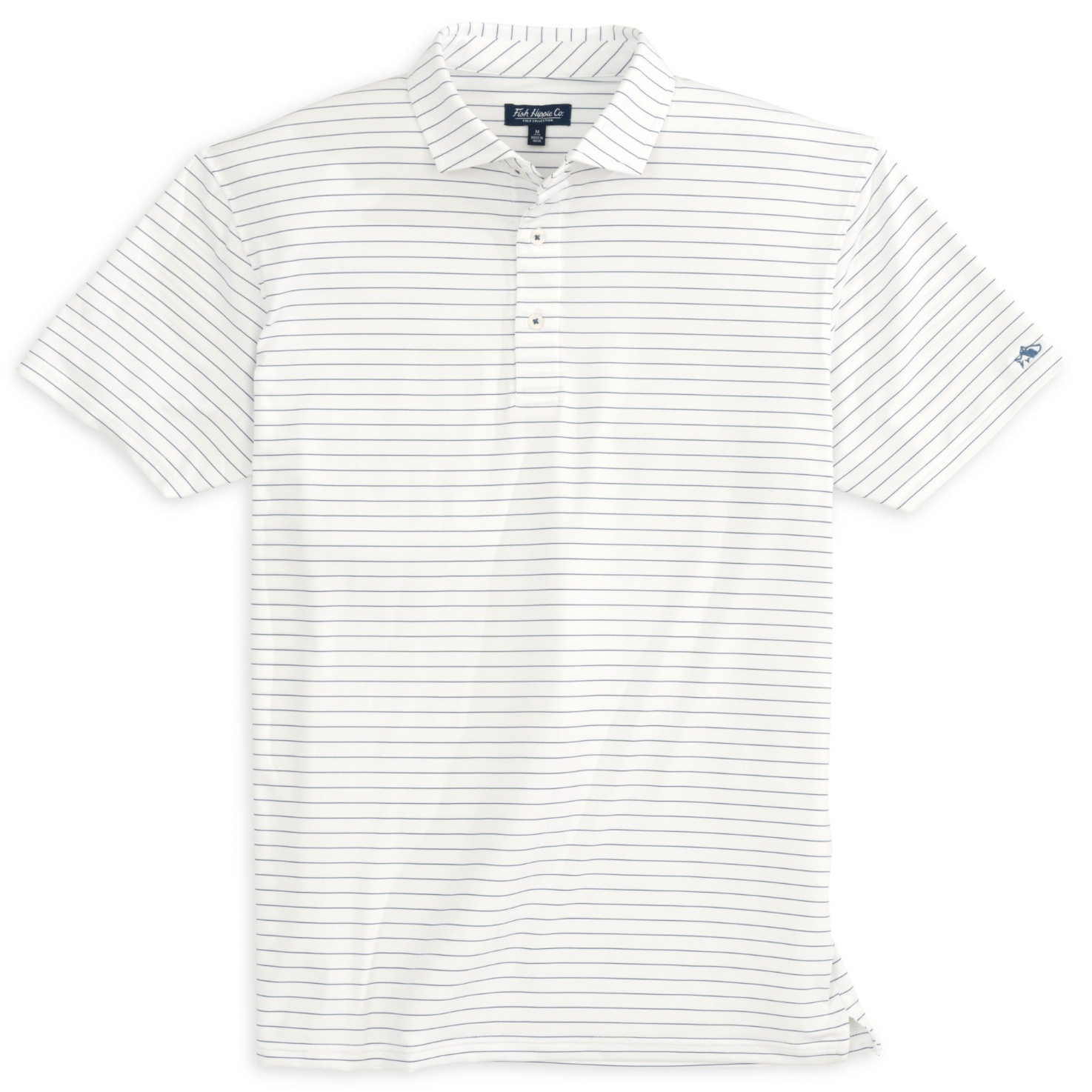 FISH HIPPIE KNOX STRIPE PERFORMANCE POLO