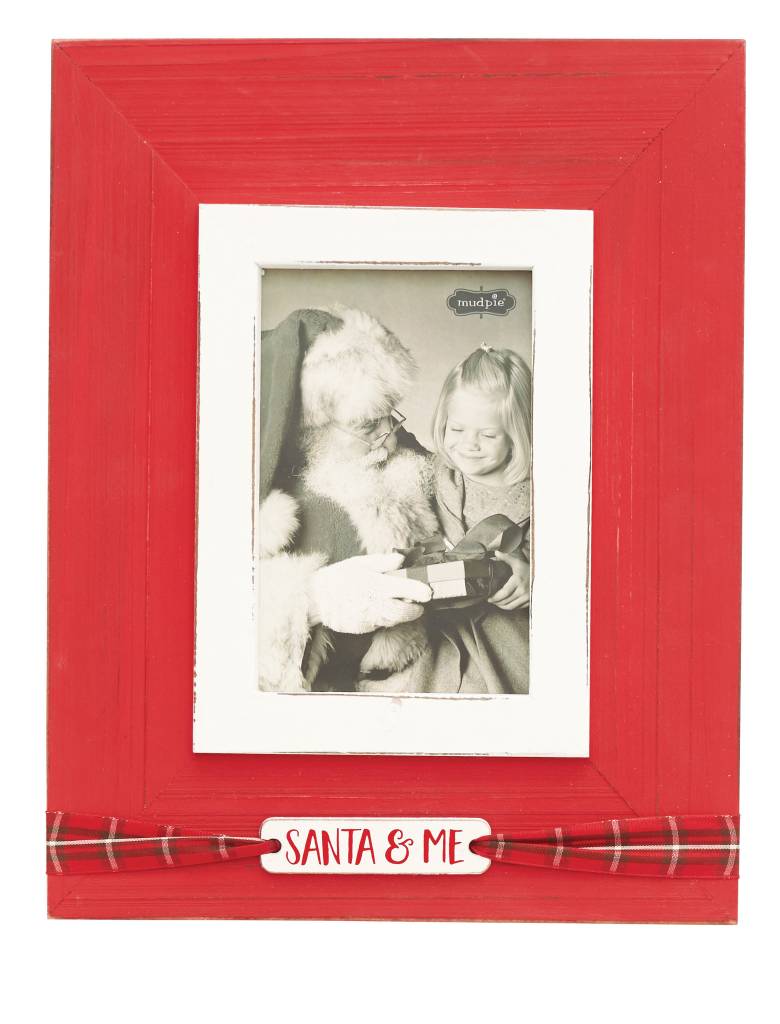 MUD PIE SANTA & ME VERTICAL FRAME MUD PIE SANTA & ME VERTICAL FRAME