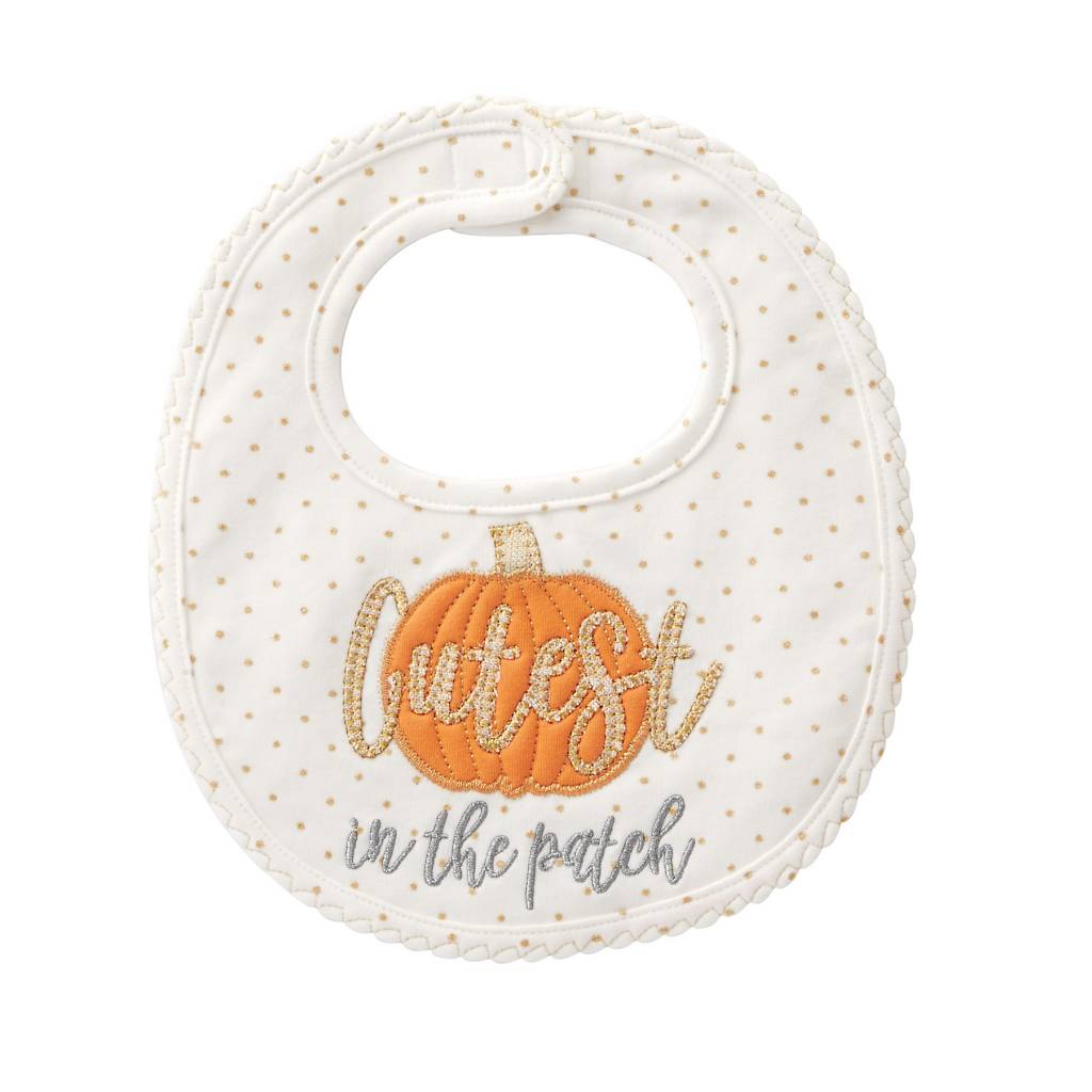 MUD PIE CUTEST IN THE PATCH BIB MUD PIE CUTEST IN THE PATCH BIB