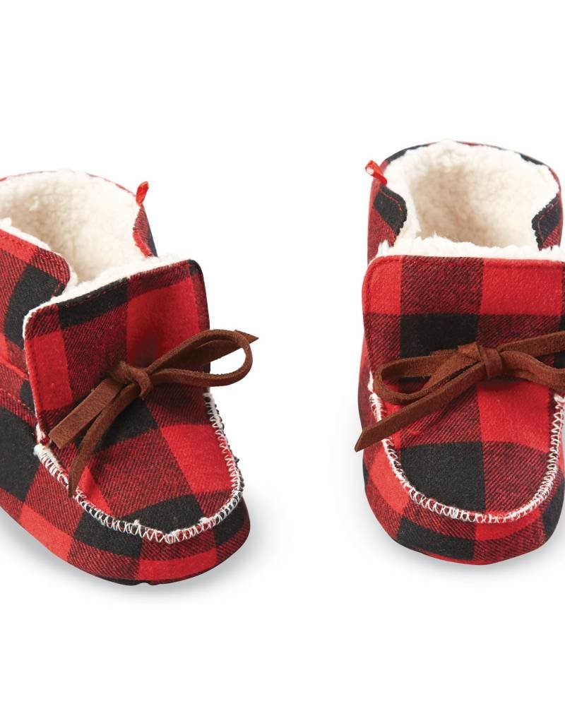 MUD PIE BUFFALO CHECK BOOTIES