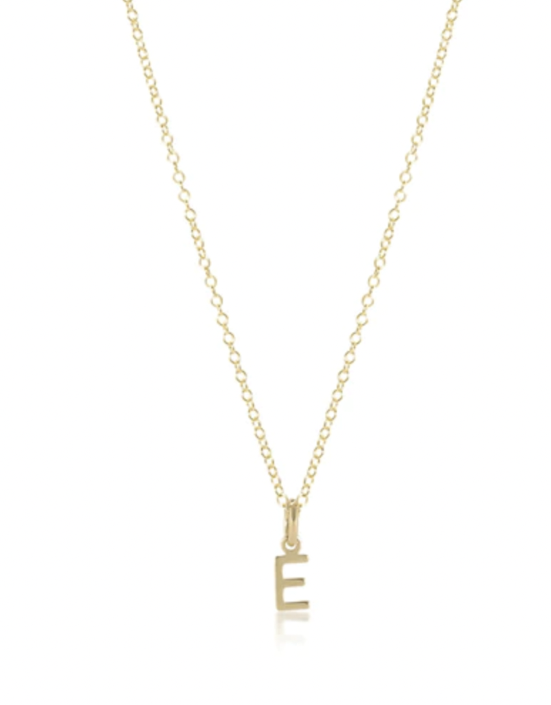 ENEWTON 16" Necklace Gold - Respect Gold Charm