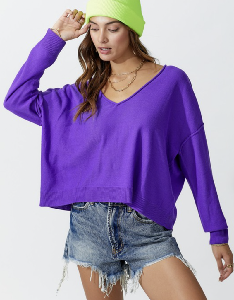 DAY + MOON LASSIE LIGHT WEIGHT SWEATER