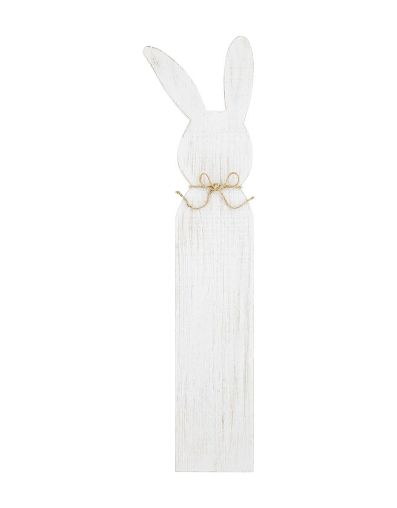 MUD PIE BUNNY PLANK DÉCOR