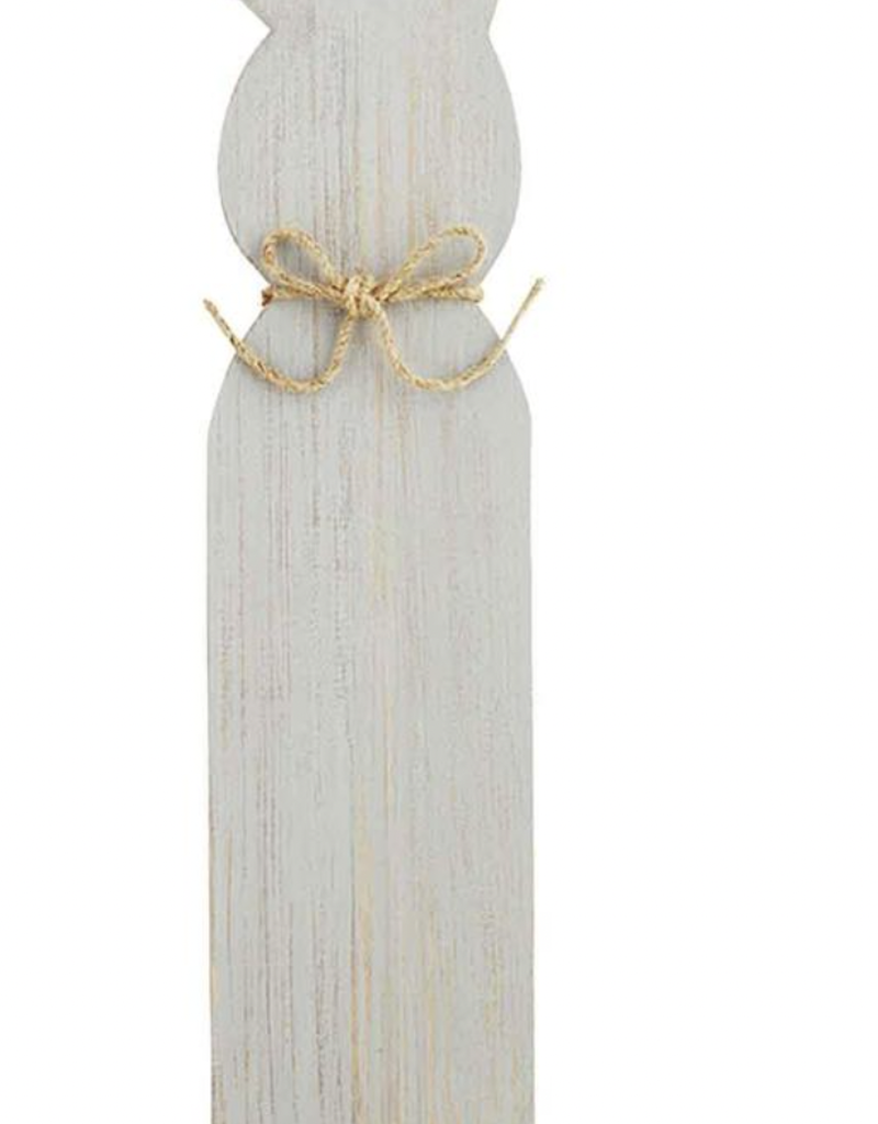 MUD PIE BUNNY PLANK DÉCOR