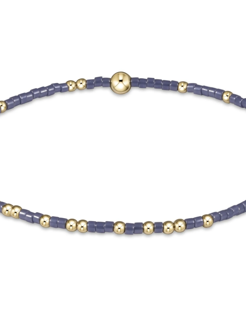 ENEWTON HOPE UNWRITTEN BRACELET-SLATE BLUE