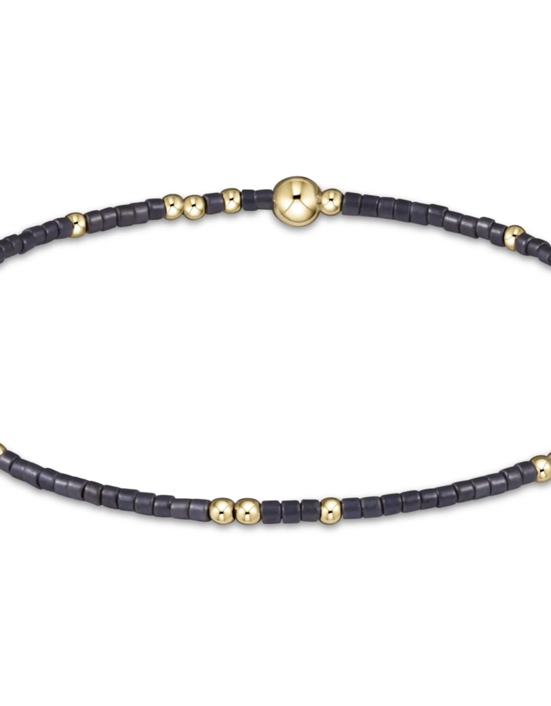 ENEWTON HOPE UNWRITTEN BRACELET-LUSTER CHARCOAL