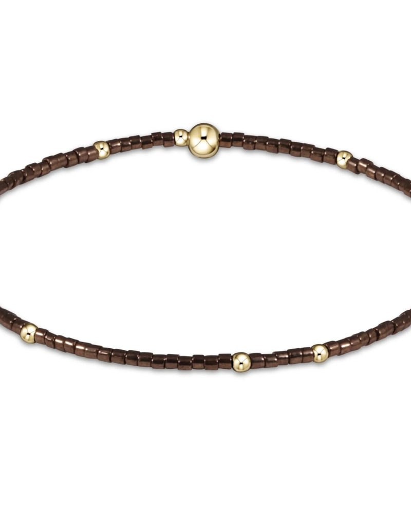 ENEWTON EXTENDS HOPE UNWRITTEN BRACELET - METALLIC BRONZE