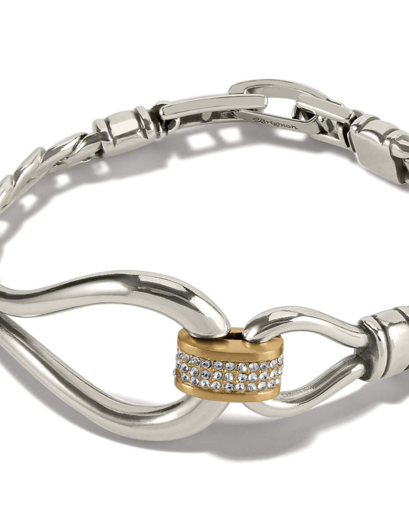 BRIGHTON MERIDIAN SUEZ TWO TONE BRACELET