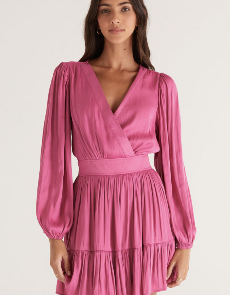 Z SUPPLY ALITA MINI DRESS-FRENCH ROSE