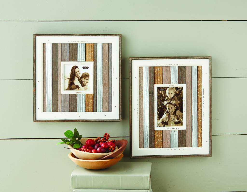 MUD PIE LARGE METAL VARIGATED FRAME MUD PIE LARGE METAL VARIGATED FRAME