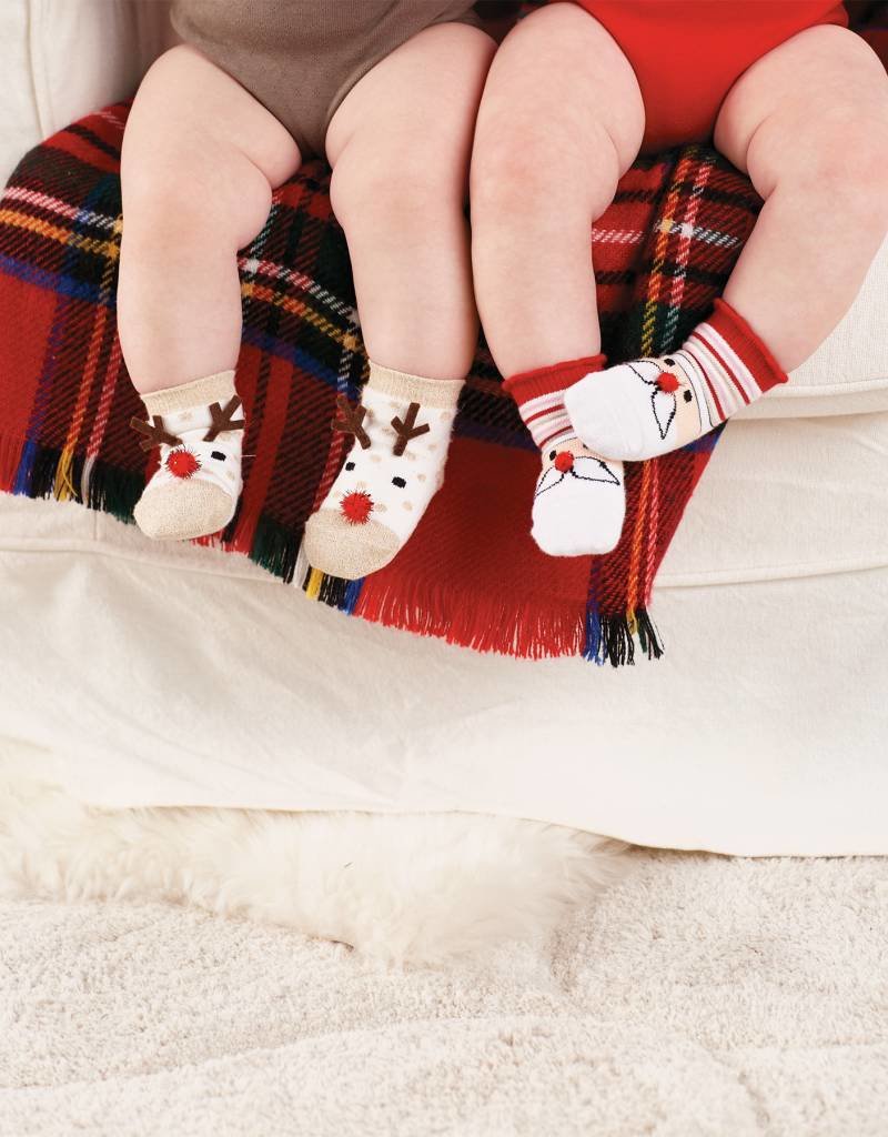 MUD PIE HOLIDAY GLITTER SOCKS