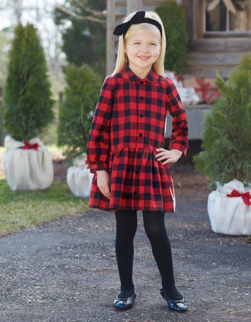 MUD PIE BUFFALO CHECK DRESS