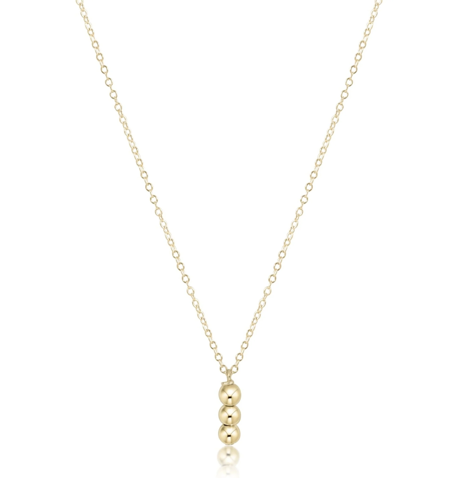 ENEWTON 16" NECKLACE GOLD-JOY GOLD CHARM ENEWTON 16" NECKLACE GOLD-JOY GOLD CHARM
