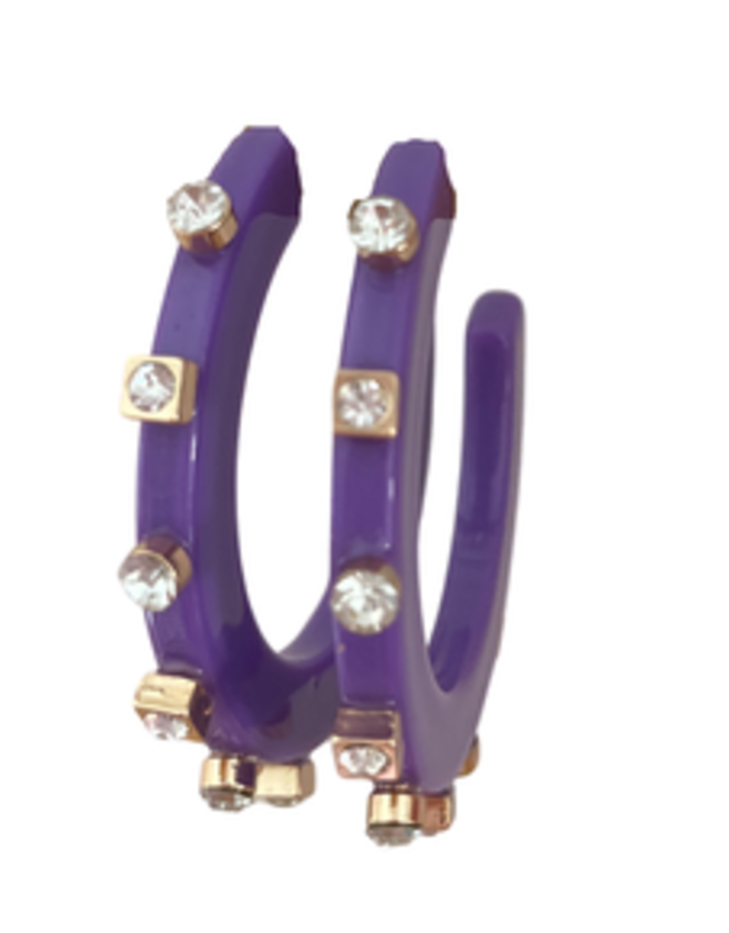 SMITH & CO JEWEL DESIGN CITY GIRL JEWEL HOOP-SMALL