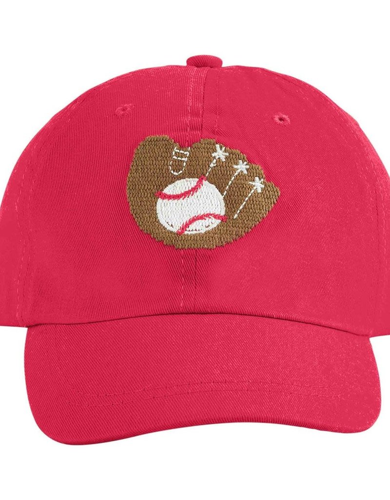 MUD PIE BASEBALL EMBROIDERED HAT