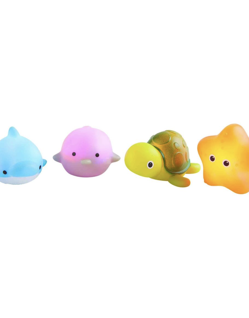 MUD PIE OCEAN LIGHT-UP BATH TOY SET