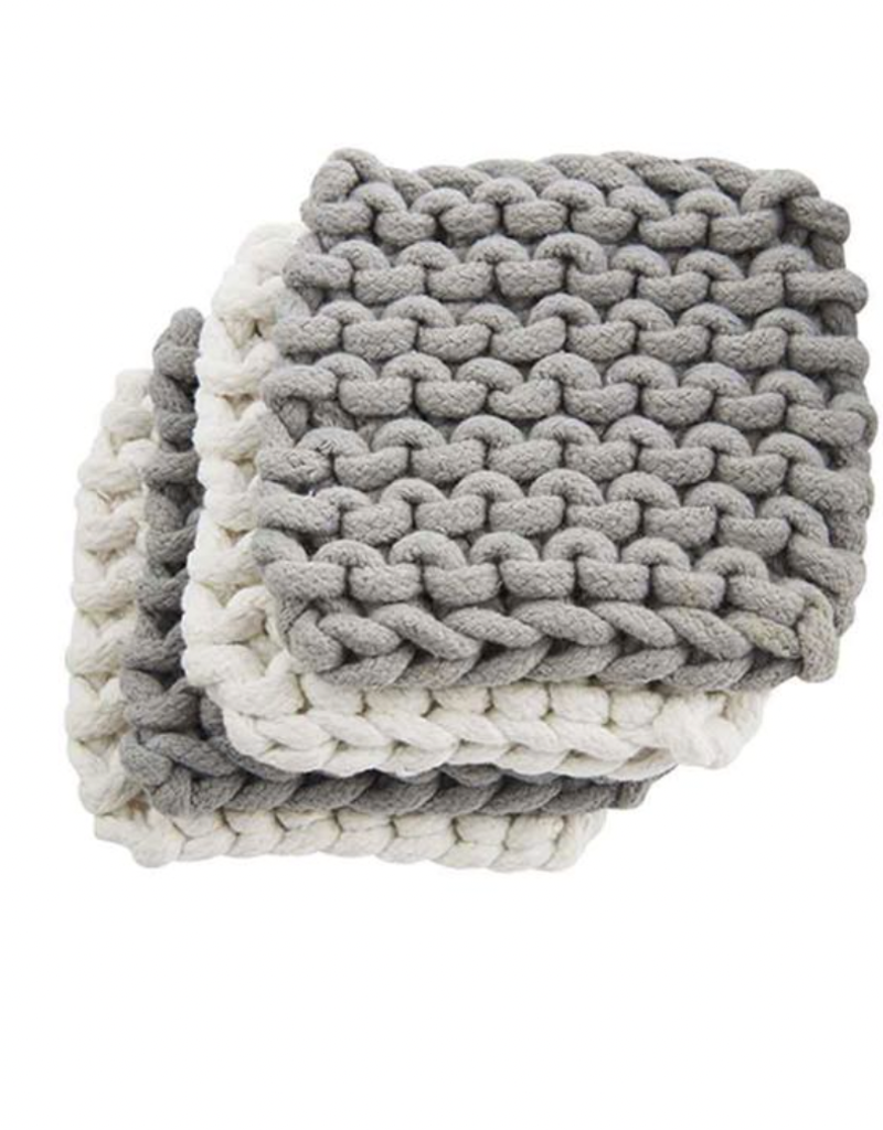 MUD PIE CROCHET COASTER SETS