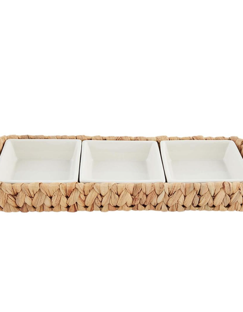 MUD PIE HYACINTH SECTION SERVER SET