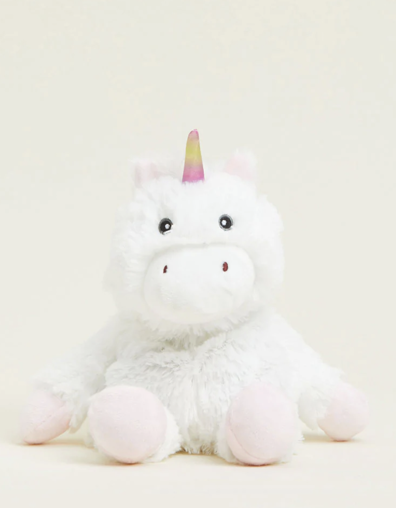 warmies WHITE UNICORN JUNIOR WARMIE