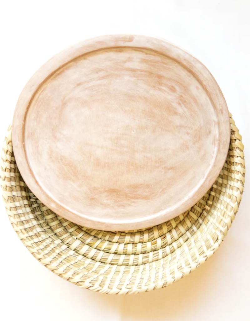 RAHAB'S ROPE ROUND PLAIN BREAD WARMER