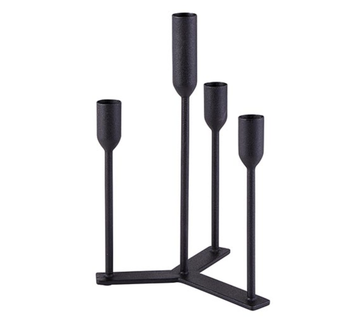 FOUR TAPER CANDLE HOLDER