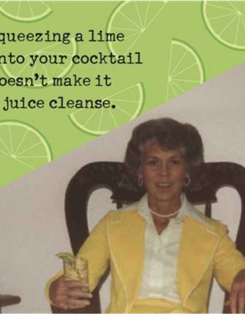 BEVERAGE NAPKIN-JUICE CLEANSE