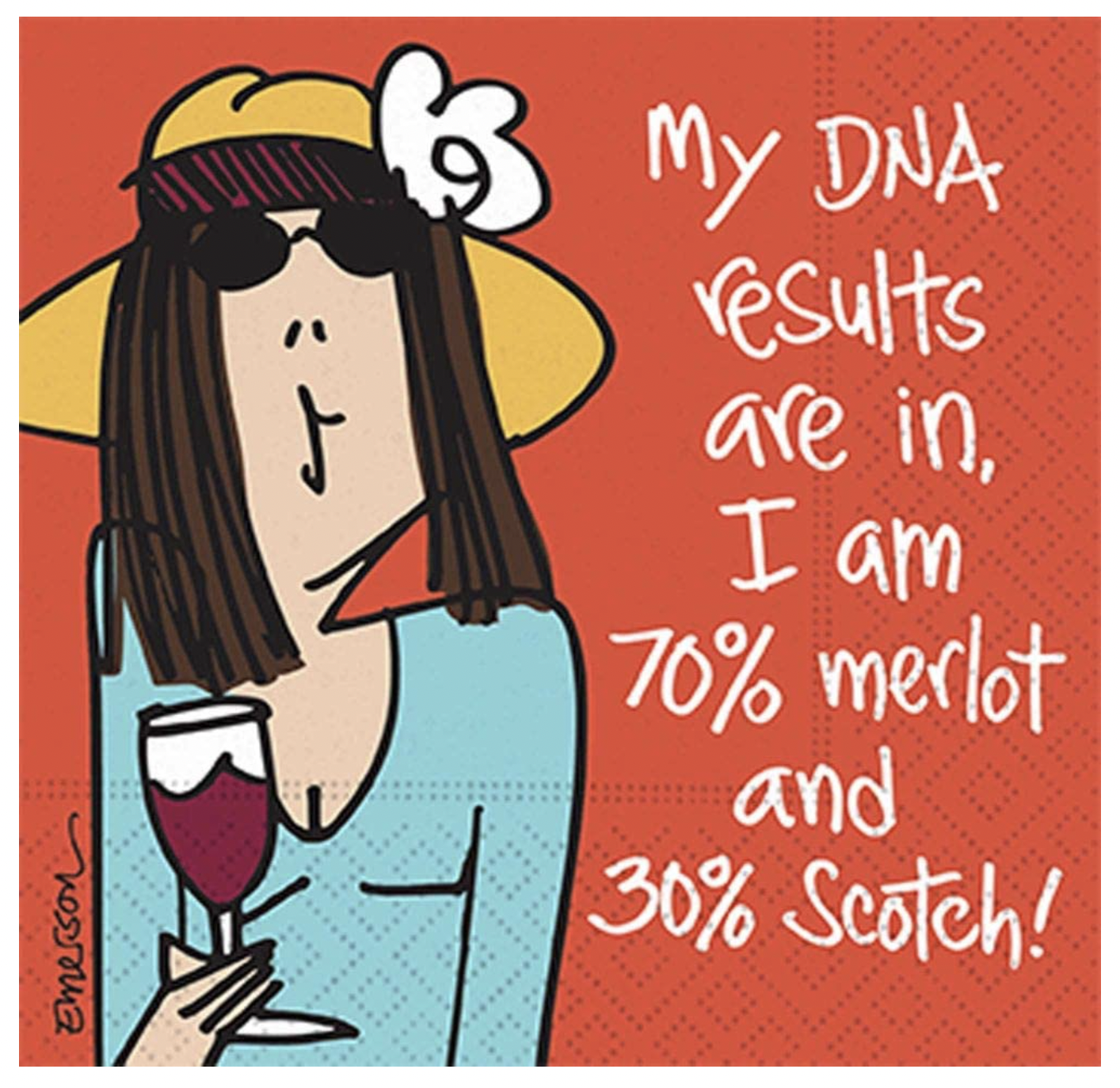 BEVERAGE NAPKIN-DNA RESULTS