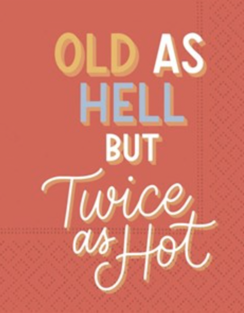 BEVERAGE NAPKIN-TWICE AS HOT