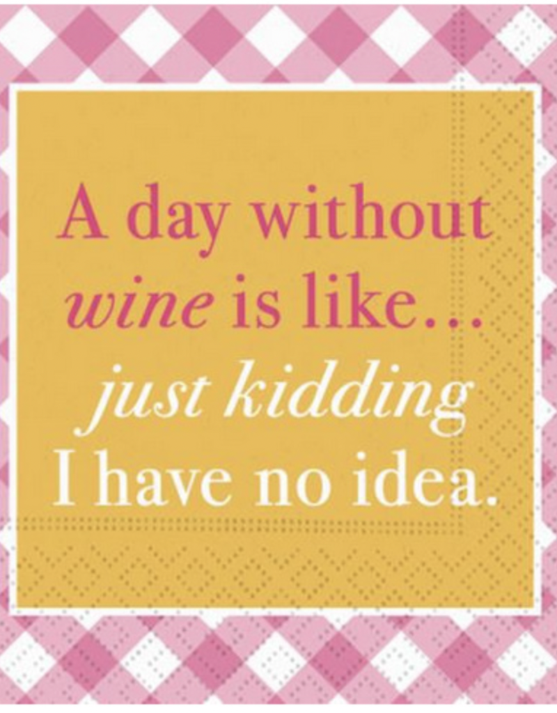 beverage napkin-day without wine