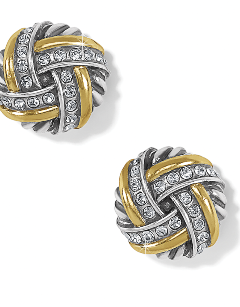 BRIGHTON TRES TWIST POST EARRINGS