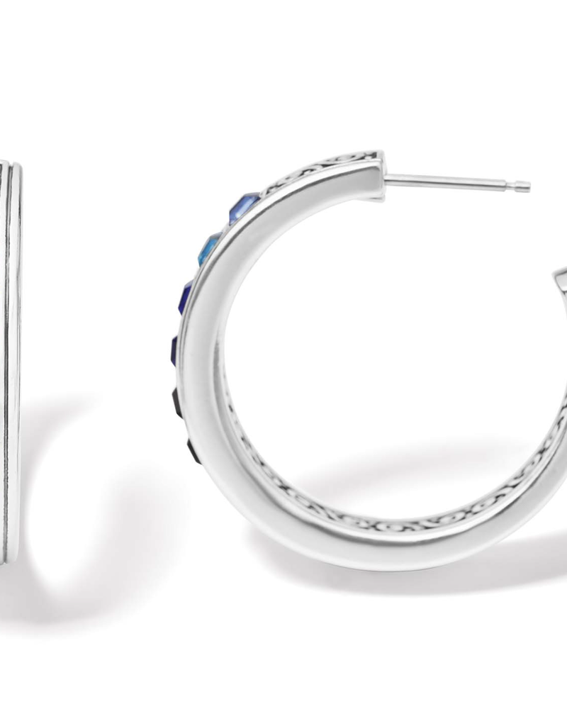 BRIGHTON SPECTRUM HOOP EARRINGS