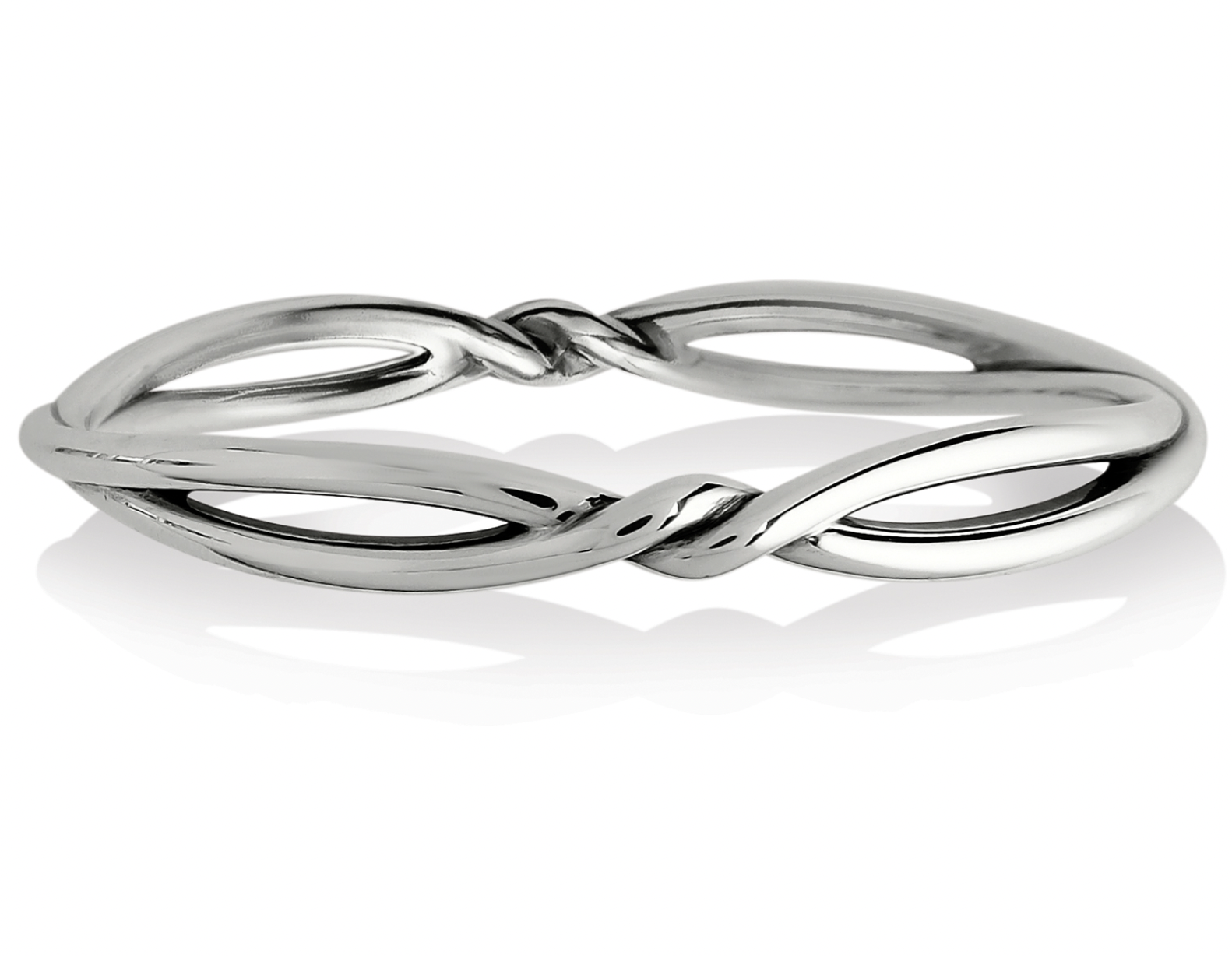 BRIGHTON INTERLOK TWIST BANGLE