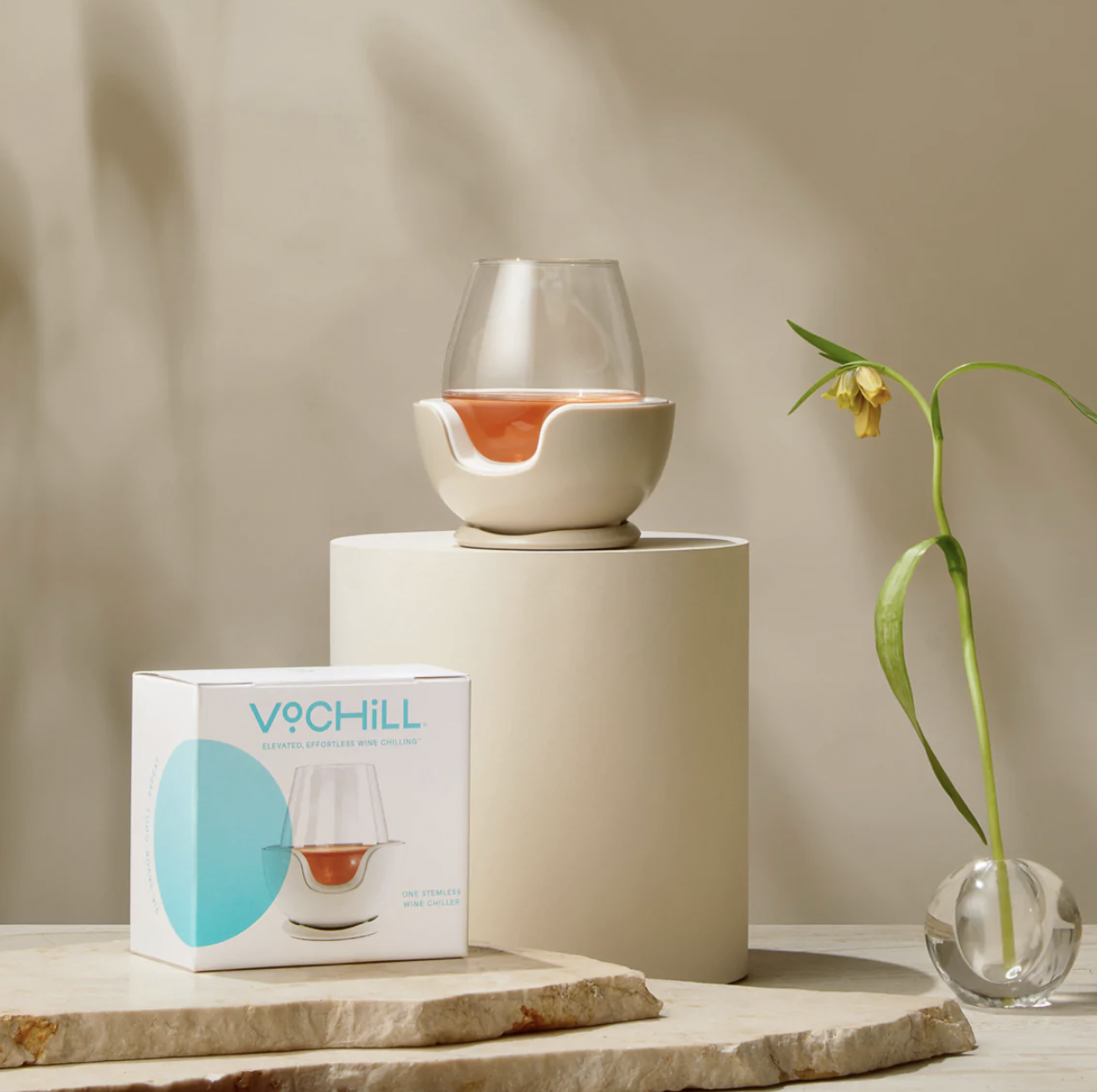 VOCHILL STEMLESS WINE CHILLER VOCHILL STEMLESS WINE CHILLER