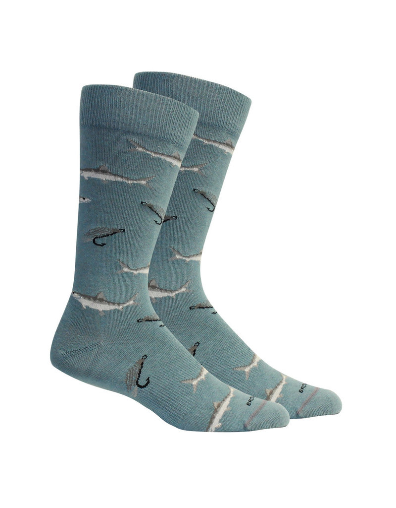 BROWN DOG HOSIERY TRUNK BAY-BLUESTONE