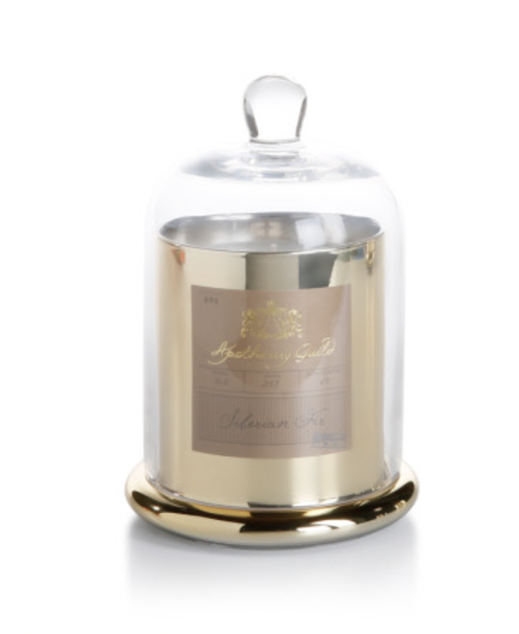 ZODAX AG CANDLE JAR W/DOME-SIBERIAN FIR