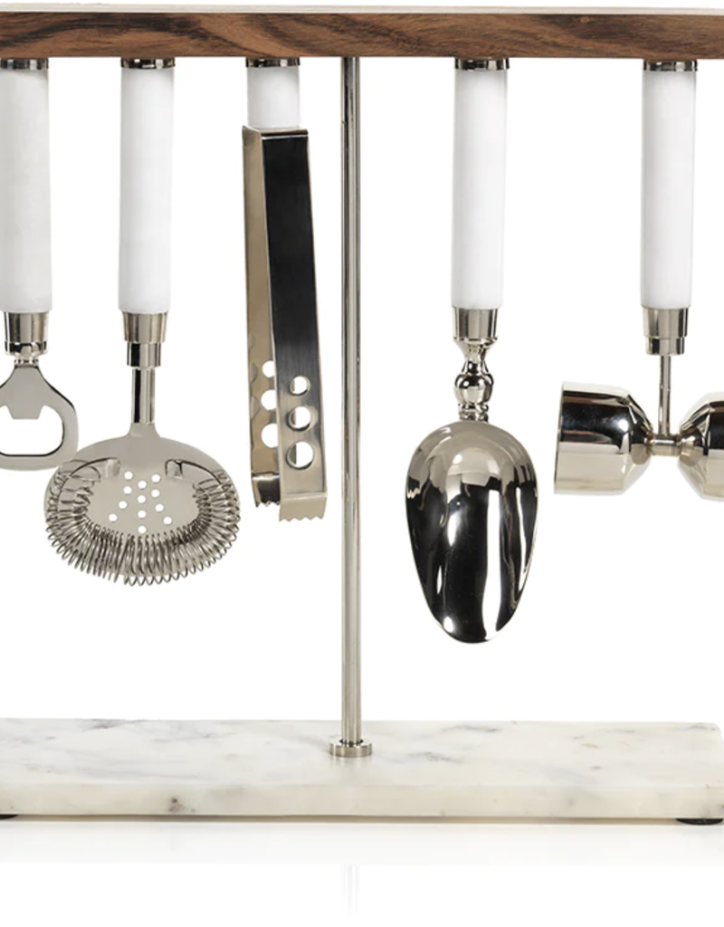 ZODAX Marbella 5 Piece Bar Tool Set