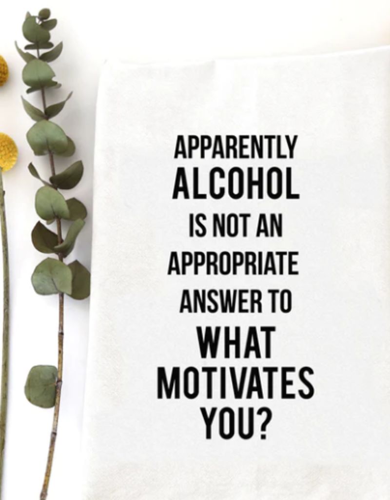 WILDWOOD LANDING ALCOHOL NOT APPROPRIATE HAND TOWEL
