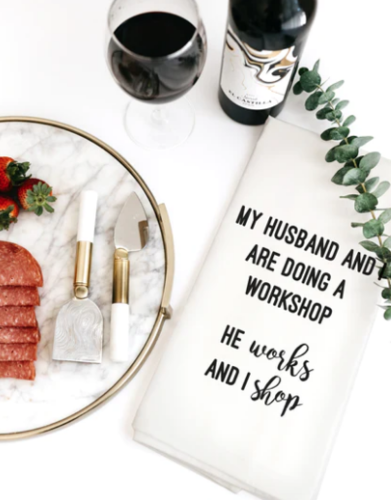 WILDWOOD LANDING HUSBAND AND I WORKSHOP TOWEL