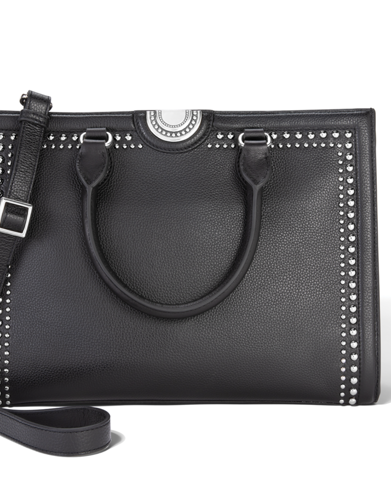 BRIGHTON JAXON TOTE-BLACK-STORE CLOSEOUT ITEM
